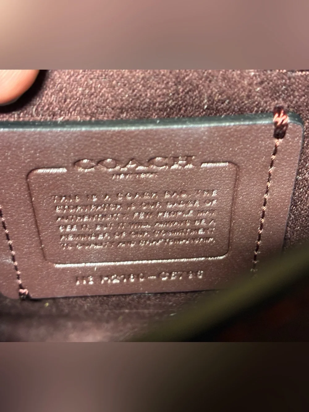 Coach Gemma Butterfly Crossbody NWT